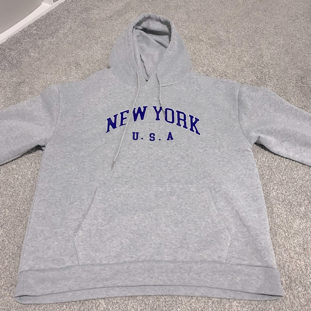 Grey hoodie